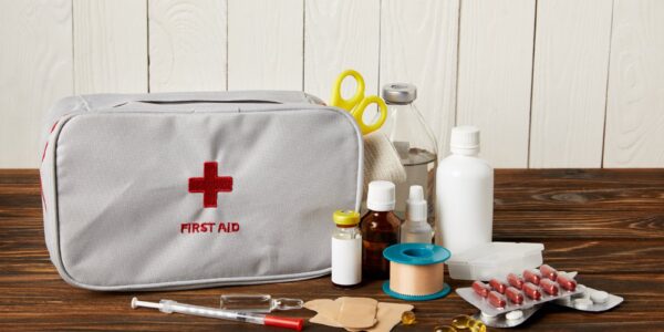 close up shot of first aid kit with various medici 2024 11 19 05 00 11 utc